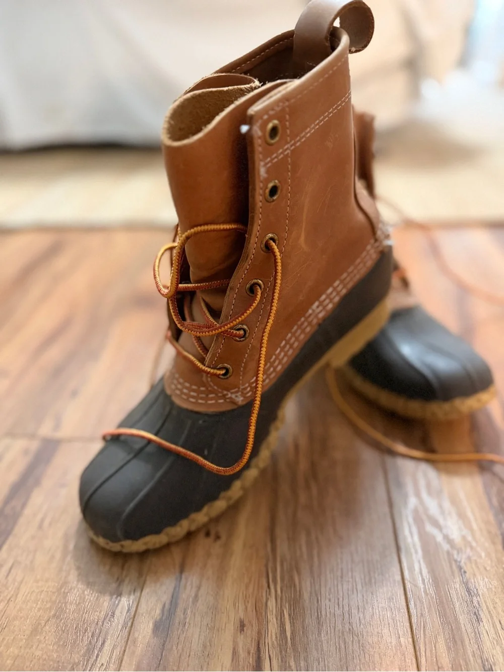 LL Bean Duck Boots women’s sz 8